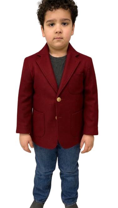 School Uniform maroon Blazer for Boys & Girls, Formal Unisex School Blazer, Comfortable, Durable & Smart Fit.3-4Y - Review, Price and Buying Guide