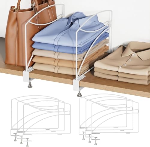 Regalteiler für Schrank, verstellbare Geldbörsen-Organizer, Handtaschen-Trenner, Für Brieftaschen Bücherregale Schubladen Aufbewahrung Universelle Trennwände