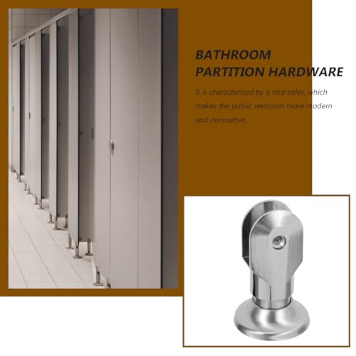 Soportes para mampara de baño público DOITOOL regulables 58-68mm 3