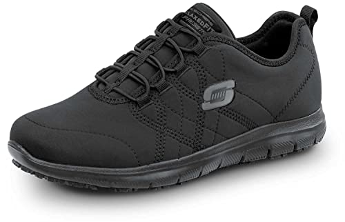 Skechers Alex Women's Black Soft Toe Slip Resistant Athletic