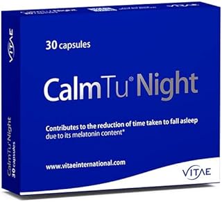 Vitae Calm Tu Night - valeriana, pasiflora, amapola de californa, magnesio, melisa, melatonina - 30 Capsulas