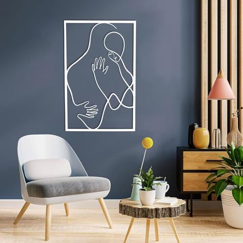 Décoration murale pour couple symbole d'amour et de complicité