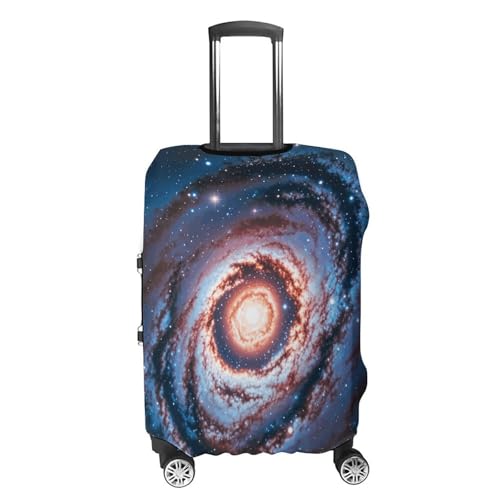 Planet Stars And Galaxy Luggage Cover, Washable Elastic Suitcase Cover Protector Fit 18-32 Inch Luggage4