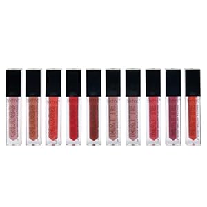 Technic Lip Vault 10 Piece Colour Gift Set – A Selection of Matte and Gloss Finish Lip Colours – Perfect for Every Occasion – Vegan & Cruelty Free
