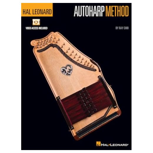 Hal Leonard Autoharp Method Book with Online Video | Beginners Autoharp Instructional Guide with Strumming, Melody Playing, Chords, Exercises, Folk Songs and More | Autoharp Sheet Music Tutorial