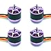 4PCS 1106 Brushless Motor 4000KV 3-4S for 2-3