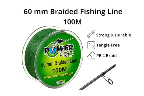 Image of Power Pro 0.60 MM Spectra Fiber Braided Fishing Line, Moss Green, 150YD /20LB