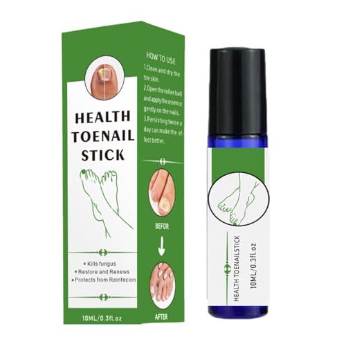 Cracked Toenail Repair, Roll On Cuticle Oil, Health Toenail Stick Roller,0.3fl Oz Natural Soothing Softening, Nail Repair, Deep Penetration Nourish For Foot & Hand Care