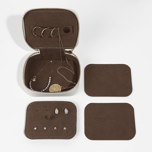 Amazon.co.jp: カラーチャート ジュエリーケース シェルホワイト