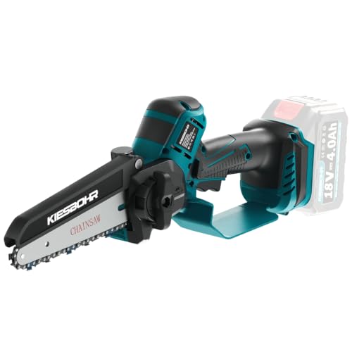 KIESBOHR CSE002 15cm Akku Astsäge Kompatibel mit Makita 18V Akku
