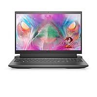 Dell G15 39,6 cm (15.6 Zoll FHD) Laptop (Intel Core i5-10200H, 8GB RAM, 512GB SSD, NVIDIA GeForce RTX 3050Ti, Win10 Home Notebook) Dark Shadow Grey
