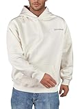 riverso Hoodie Herren Oversize mit Backprint RIVDave Kapuzenpullover Pullover, Größe:XL, Farbe:Offwhite