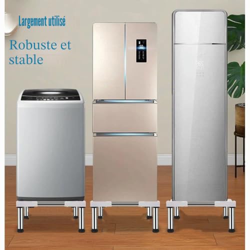 Base réglable machine à laver et sèche-linge piédestal universel max 350kg - 5