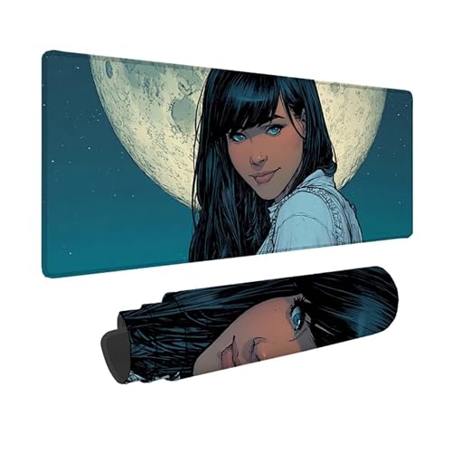 Tapis de souris géant imperméable 1500x800mm avec bords cousus durables