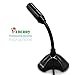 eBerry Mini Desktop Microphone USB Desktop Microphone Ideal for Chatting, Gaming, Recording, Plug and Play Home Studio Condenser Microphone with Adjustable Stand Compatible PC Laptop and Mac, Black