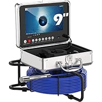 Amazon | HBUDS 工業用内視鏡 下水道カメラ 1000TVL 極細レンズ 配管