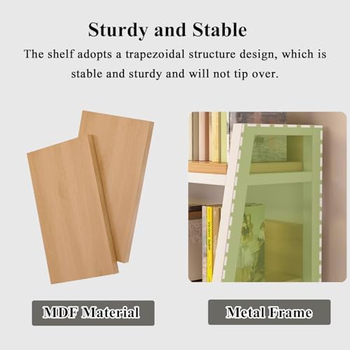 Dorm Desk Hutch & Ladder Bookshelf - 2-Tier Desktop Organizer, Multipurpose Display Rack for Home Office, Black (29.5 * 12.6 * 35.4in) - Stylish Storage Solution