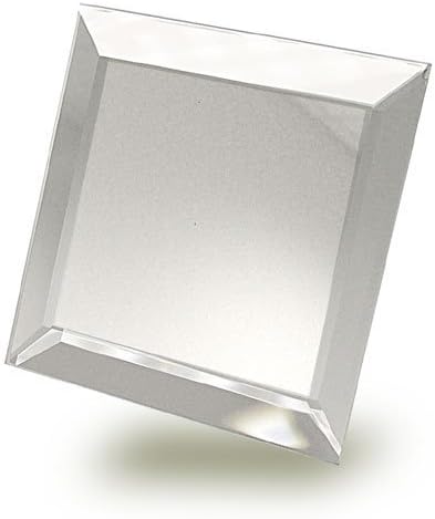 National Artcraft® 4" x 4" Square Beveled Edge Mirror