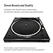 Denon DP-29F Fully Automatic Record Player, Analog Turntable with Built-in RIAA Phono Equalizer, Unique Automated Tonearm Design, Manual Lifter Mechanism, Rigid Diecast Aluminum for Stability