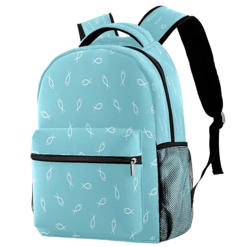Sac à dos d'école mignon avec figurine Tiddler pour adolescents et voyage