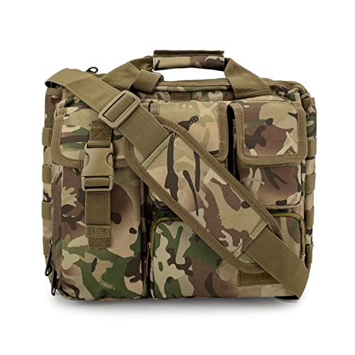 Gespann Tactical Laptop Bag Fits for Up to 15.6-inch Laptop Computer Shoulder Bag Military Briefcase