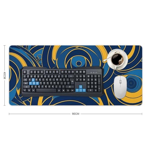 Tapis de bureau antidérapant grand format pour éviter les rayures - 2