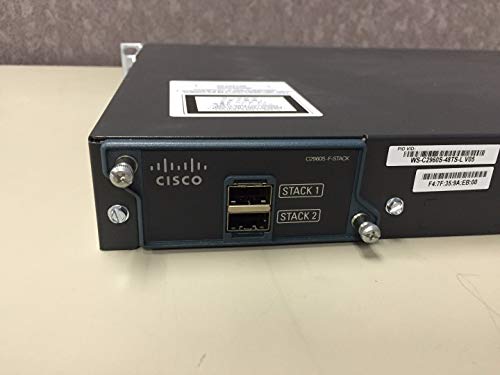 Image of Cisco WS-C2960S-48TS-L 48 Port Gigabit Ethernet LAN Switch (Renewed)
