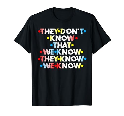 90's Sitcom They Don't Know Friendship Shirt