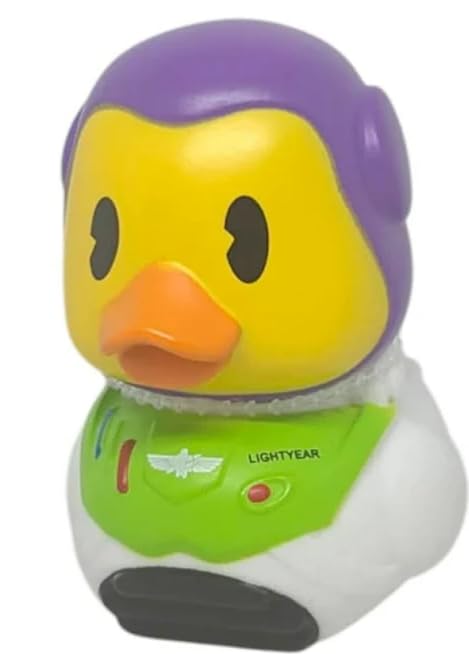 Canard en caoutchouc de bain Duckalooz figurine flottante bébé et enfant