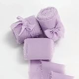  Handgerissenes, rohes Band, Geschenkbox, Blumenstraußband, Chiffon-Seidenstreifen, Fransenschnurband, 40 mm breit x 5 m lang