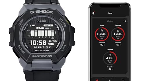 Miniatura 6 de Casio G-Shock G-SQUAD GBD-300-1ER Reloj de Pulsera para hombres Tecnología Bluetooth