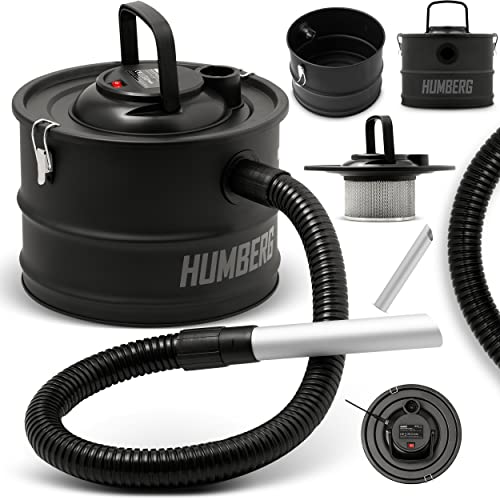 Odkurzacz przemysłowy Humberg 15L 1200W HM-404 Odkurzacz na sucho do popiołu i gruzu Bezworkowy