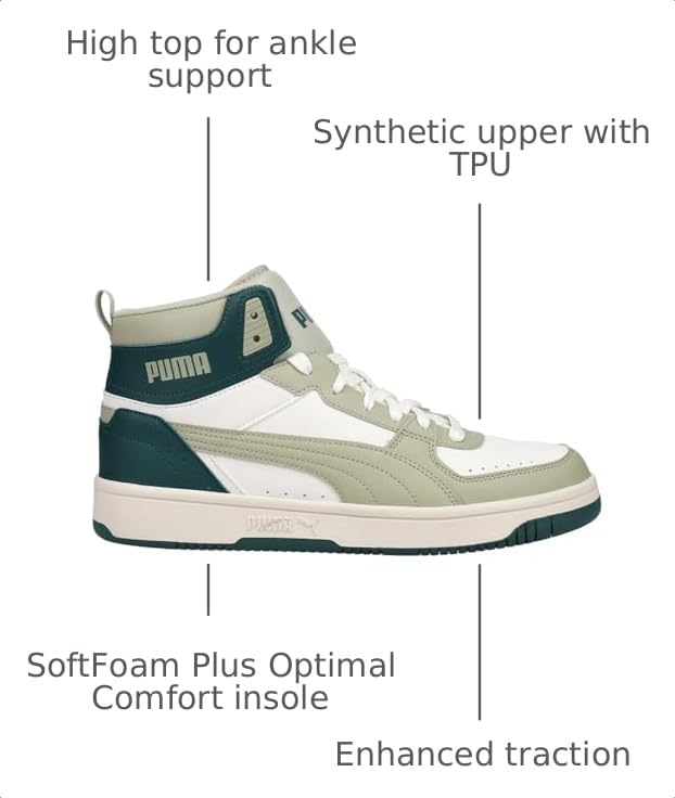 Image of Puma Mens Puma Rebound Layup Nubuck