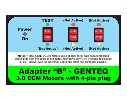 Zebra Instruments # UZHM-B Adapter B - Universal Zebra Adapter