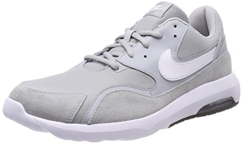  Nike Air Max Nostalgic, Scarpe Running Uomo, Grigio (Wolf Grey/White/Black 001), 42 EU