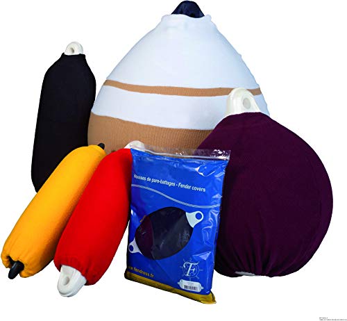 Fundas para defensas largas, cilindro en azul marino, aptas para todas las marcas de defensas, diferentes tamaños, acabado: F2