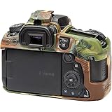 EasyCover Silikonowy pokrowiec ochronny do Canon 90D wojskowy