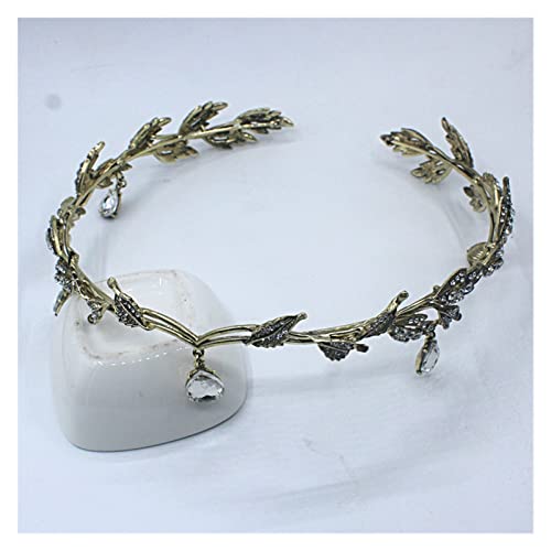 Tiara para niñas y corona de cristal barroca para novias y eventos