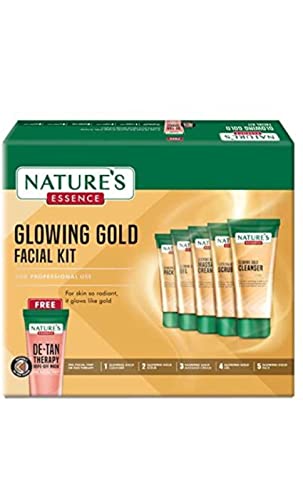 Nature's Essence Gold Facial Kit - Medium Pack(170 g + Free 42.5 g Extra) 212.5 g(Set of 4)