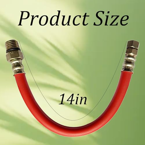 Image of Fit for STAN1438 3 /8 Inch Oil Drain Hose Replacement for B-ri & S-tra Tecumseh,Kohler Engines with 3 /8 Inch Drain Port Size