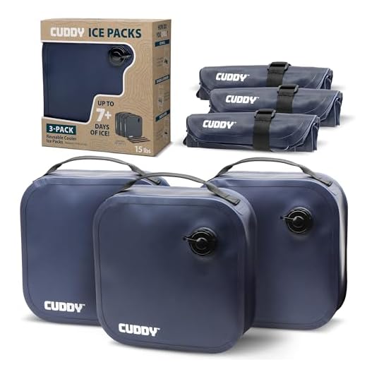 Cuddy Reusable Ice Packs - 3 Pack