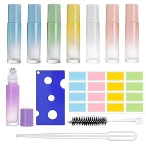 Jiasi&Jiesy JSRBB2403 Butelki Roll-On 8 sztuk