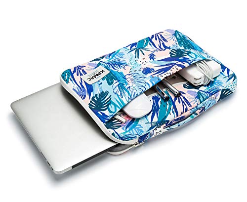 Kinmac 360° Protective Water Resistant Laptop Case Bag Sleeve With Handle For Surface Pro,Macbook Pro 13",Macbook 12",New Macbook Air 13" Retina,Ipad Pro 12.9 And 12 Inch-13.3 Inch Laptop (Sea Glass) #TOP2