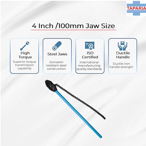 Image of Taparia Cpw04 Chain Pipe Hex Wrench,38.1 x 38.1Centimeters
