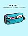 GOX Travel Toiletry Bag,Dopp Kit Case,Ultra-Light Cosmetics Bag Makeup Organizer (Turquoise, 7.9 * 3.7 * 2 Inches)