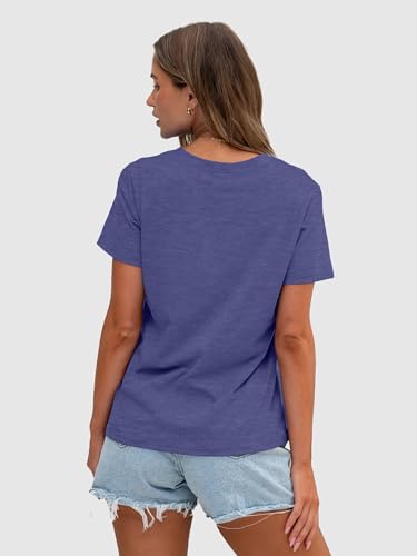 Image of Anbech Womens Dandelion Graphic T-Shirts Teen Girls Cute Sunflower Print Casual Tee Tops