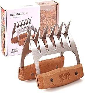 Charma Kaman Basic Pulled wieprzowe pazury / pazury do wyrywania i utrwalania  rozbij pazury niedźwiedzie do mięsa (1, podstawowy metal i drewno)