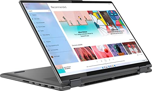 Image of Lenovo Yoga 7i 16 2-in-1 Convertible Business Laptop Windows 11 Home, 16 inch 2.5K IPS Touchscreen, 12th Gen Intel 12-Core i5-1240P, 8GB LPDDR5 RAM, 2TB SSD, Backlit KB, Fingerprint, Wi-Fi 6, w /Battery