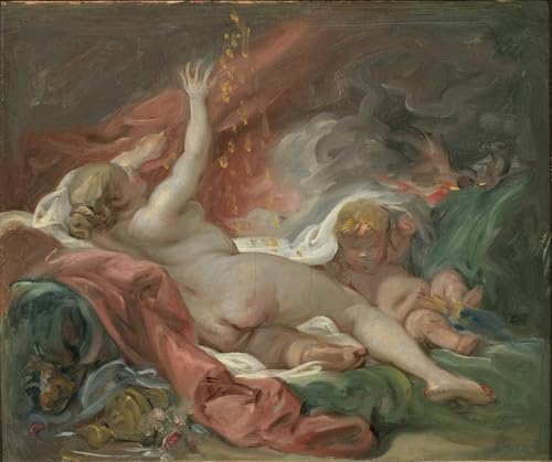Peinture Poster Affiche Décorative Graffiti François Boucher Toile 60x90