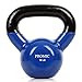 PROMIC Fitness Barbell Vinyl Casted Iron Kettlebell,single(10Ib)